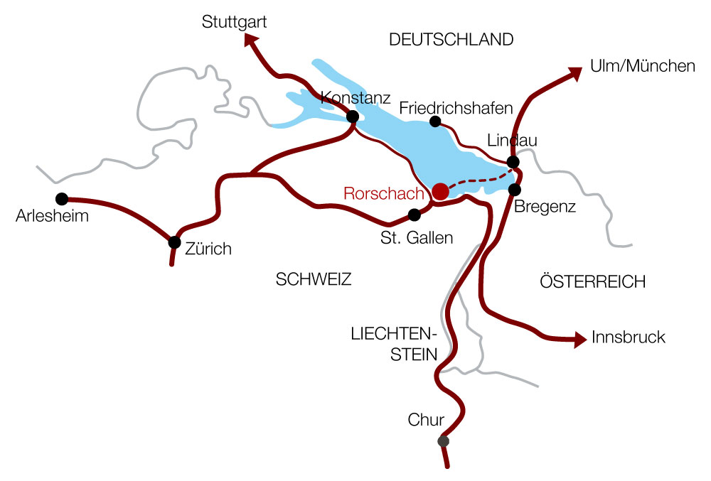 Rorschach im Kanton St.Gallen